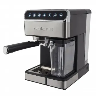 Espressor manual Polaris PCM 1535E Adore Cappuccino, 1400 W, Argintiu