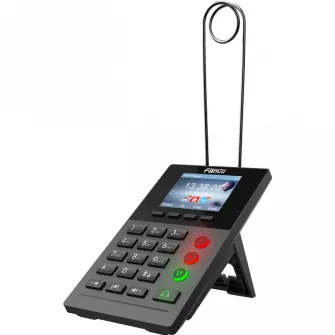 Fanvil X2P Black, профессиональный телефон для колл-центра с PoE и цветным дисплеем