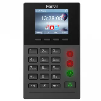 Fanvil X2P Black, профессиональный телефон для колл-центра с PoE и цветным дисплеем