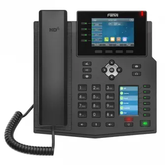 Fanvil X5U Black, High-end IP phone, Colour Display