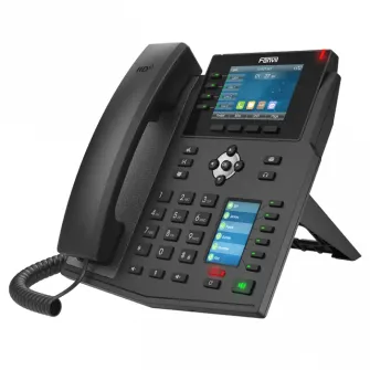 Fanvil X5U Black, High-end IP phone, Colour Display