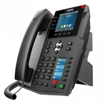 Fanvil X5U Black, High-end IP phone, Colour Display