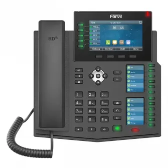 Fanvil X6U Black, Enterprise IP phone, Colour Display