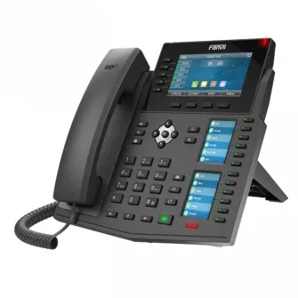 Fanvil X6U Black, Enterprise IP phone, Colour Display