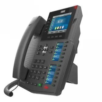 Fanvil X6U Black, Enterprise IP phone, Colour Display
