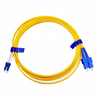 Fiber optic patch cords, singlemode duplex core SC-LC 3M, APC Electronic