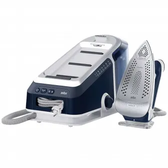Fier de calcat cu generator de abur Braun IS7282BL, 2700W, Albastru | Alb