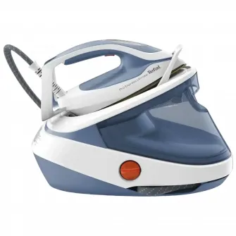 Fier de calcat cu generator de abur Tefal GV9710E0, 3000W, Alb Albastru