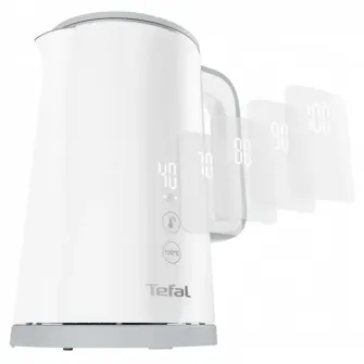 Fierbator de apa electric Tefal KO693110, 1.5 l, 1800 W, Alb