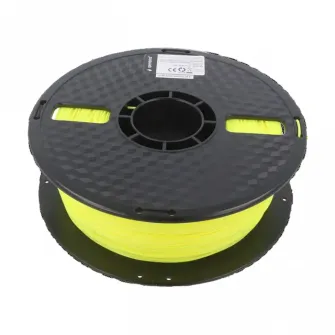 Нить для 3D-принтера Gembird 3DP-PLA1.75-01-FY, PLA, Желтый Флуоресцентный, 1.75 мм, 1кг