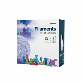 Нить для 3D-принтера Gembird 3DP-PLA1.75-01-PR, PLA, Розовый , 1.75 мм, 1кг