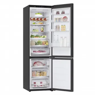 Frigider LG GBB72BM9DQ, DoorCooling+, Negru