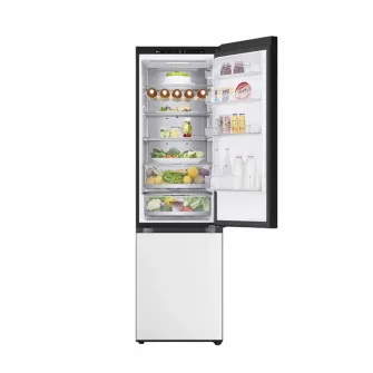 Frigider LG GBB72TW9DQ, DoorCooling+, Alb | Negru