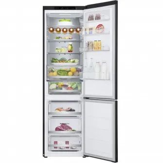 Frigider LG GBV5240DEP, DoorCooling+, Negru