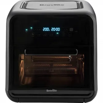 Friteuza cu aer cald Breville VDF127X-DIM, Negru