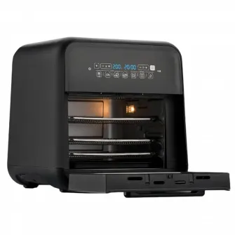 Friteuza cu aer cald Breville VDF127X-DIM, Negru