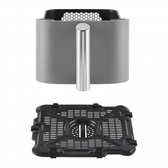 Friteuza cu aer cald Ninja Double Stack XL Smart SL451EU, Gri