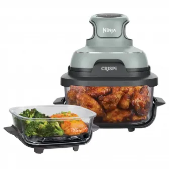Friteuza cu aer cald Ninja FN101EUSG, Verde