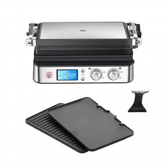 Gratar electric Braun CG 9040, 2000W, Negru | Otel inoxidabil