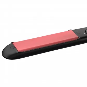 Hair Straighteners Philips BHS376/00 , 40W, Ceramic coating, suitable for hair curling, swivel cord, automatic shut-off, display  28х100mm plate,  heats up to 230?С, 6 temperature settings, black