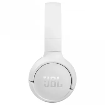 Headphones  Bluetooth  JBL T510BT, White, On-ear