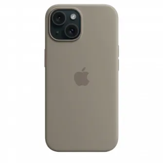 Чехол Apple iPhone 15 Silicone Case with MagSafe, Clay