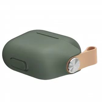 Husa Moshi Pebbo - Airpods 3, Verde
