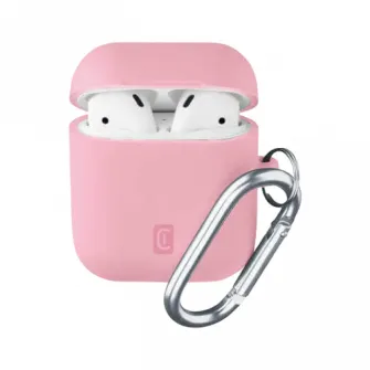 Husa pentru Airpods Cellularline Bounce - AirPods 1  2, Roz