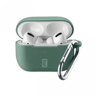 Husa pentru Airpods Cellularline Bounce - AirPods Pro, Verde
