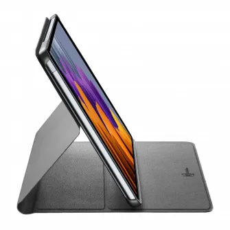 Husa pentru tableta Cellularline Folio Galaxy Tab S9+, Negru