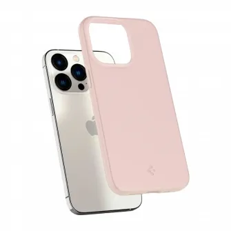 Husa Spigen iPhone 13 Pro, Thin Fit, Nisip roz