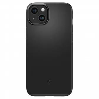 Husa Spigen iPhone 15 Plus Thin Fit, Negru