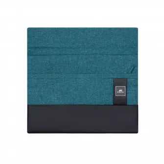 Husa universala pentru Laptop RivaCase Lantau, Pana la 13, Poliester, Aquamarine