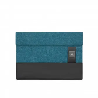 Husa universala pentru Laptop RivaCase Lantau, Pana la 13, Poliester, Aquamarine