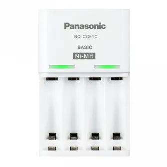 incarcator Acumulatori Panasonic BQ-CC51C, Alb