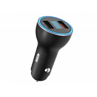 Incarcator auto XO CC30, 20W, Negru