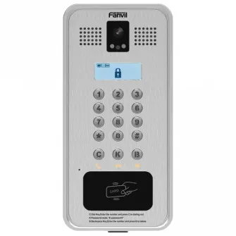 Interfon IP Fanvil i33VF, Gri