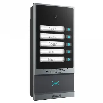 Interfon IP Fanvil i63, Negru
