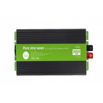 Invertor Auto Energenie EG-PWC-PS2000-01, 2000W, Multicolor