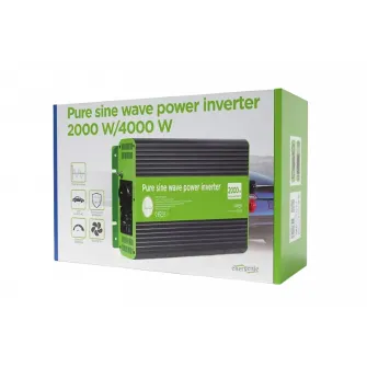Invertor Auto Energenie EG-PWC-PS2000-01, 2000W, Multicolor
