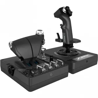 Joystick pentru jocuri Logitech G X56 HOTAS, Negru