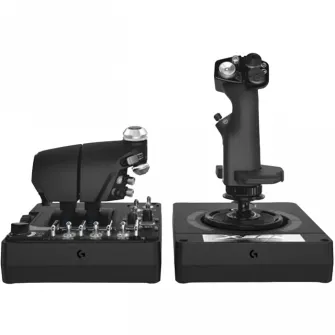 Joystick pentru jocuri Logitech G X56 HOTAS, Negru