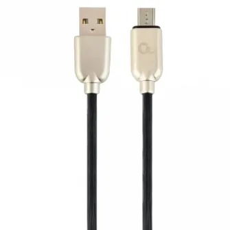 Кабель для зарядки и синхронизации Cablexpert CC-USB2R-AMmBM-1M, USB Type-A/micro-USB, 1м, Чёрный