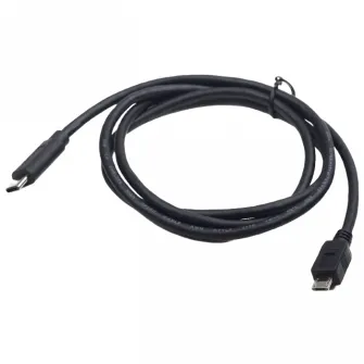 Кабель для зарядки и синхронизации Cablexpert CCP-USB2-mBMCM-6, USB Type-C (M)/micro-USB, 1,8м, Чёрный