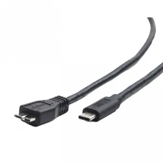 Кабель для зарядки и синхронизации Cablexpert , USB Type-C (M)/micro-USB, 1м, Чёрный