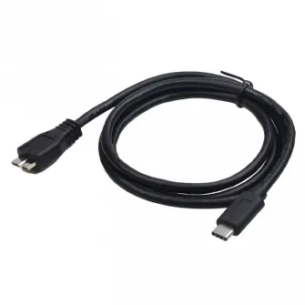 Кабель для зарядки и синхронизации Cablexpert , USB Type-C (M)/micro-USB, 1м, Чёрный