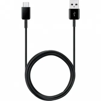 Кабель для зарядки и синхронизации Samsung Type-A/Type-C USB Cable, USB Type-C (M)/Type-C, 1,5м, Чёрный