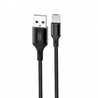Кабель для зарядки и синхронизации XO , USB Type-A/micro-USB, 2м, Чёрный