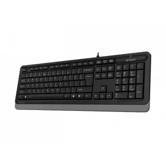 Клавиатура A4Tech FK10, Проводное, Чёрный/Серый