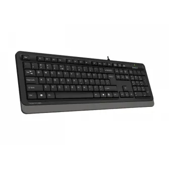 Клавиатура A4Tech FK10, Проводное, Чёрный/Серый